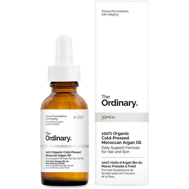 The Ordinary 100% Organic Cold-Pressed Moroccan Argan Oil -  muj beauty