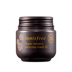 Innisfree Super Volcanic Pore Clay Mask 2X (100ML) -  muj beauty