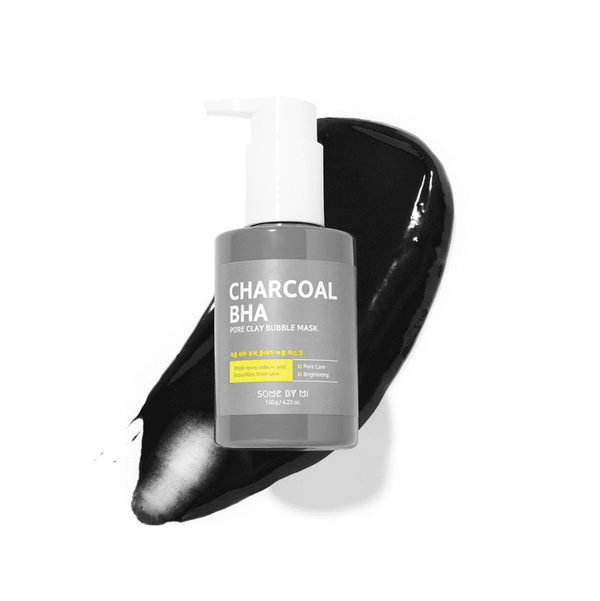 Some By Mi Charcoal BHA Pore Clay Bubble Mask (50ML) -  muj beauty